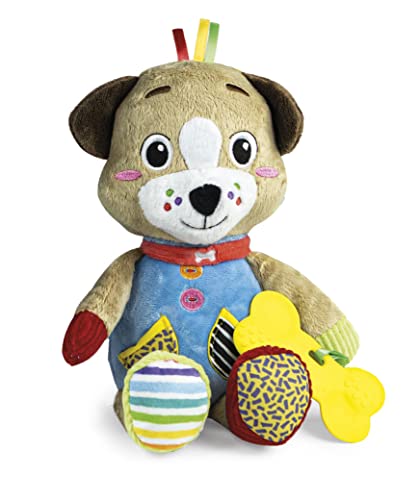 Clementoni - Pete The Puppy-Plüsch Neugeborene, Spielzeug für Kinder 0-36 Monate-100% Waschbar, Mehrfarbig, 17759 Clementoni - Pete The Puppy-Plüsch Neugeborene, Spielzeug für Kinder 0-36 Monate-100% Waschbar, Mehrfarbig, 17759 von Clementoni