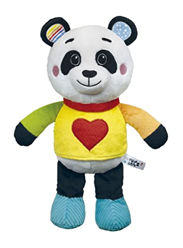 Clementoni - Plüsch-Panda – Love Me Panda – interaktives Spielzeug – Entwicklung von Emotionen – weicher Stoff – kommuniziert und spielt Melodien – für Kinder ab 0 Monaten von Clementoni