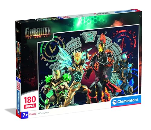 Clementoni Puzzle, 180 Teile, Gormiti-Illustration, für Kinder ab 7 Jahren, Cartoons, Superhelden, Geschenkidee, Geburtstag, Made in Italy, 48,5 x 33,5 cm, 29792 Clementoni Puzzle, 180 Teile, Gormiti-Illustration, für Kinder ab 7 Jahren, Cartoons, Superhelden, Geschenkidee, Geburtstag, Made in Italy, 48,5 x 33,5 cm, 29792 von Clementoni