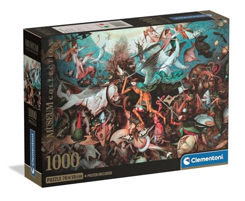Clementoni Puzzle Museum - Evening in Tokyo 1000 Stücke, Compact Box - Puzzle für Erwachsene 14-99 Jahre, Geschenk für Mann und Frau, Made in Italy, 39972 von Clementoni