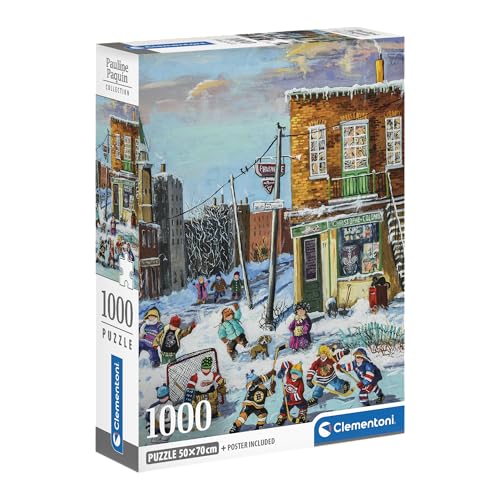 Clementoni - Puzzle 1000 Teile - Pauline Paquin Collection - The Dream Alley - Poster enthalten - Endgröße 50 x 70 cm - Kompakte Box - ab 14 Jahren bis Erwachsene - 83017 Clementoni - Puzzle 1000 Teile - Pauline Paquin Collection - The Dream Alley - Poster enthalten - Endgröße 50 x 70 cm - Kompakte Box - ab 14 Jahren bis Erwachsene - 83017 von Clementoni