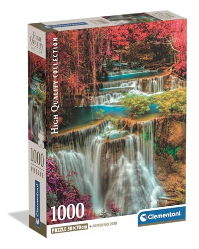 Clementoni Puzzle Collection - Evening in Tokyo 1000 Stücke, Compact Box - Puzzle für Erwachsene 14-99 Jahre, Geschenk für Mann und Frau, Made in Italy, 39984 von Clementoni