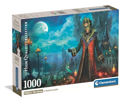 Clementoni Puzzle Collection - Evening in Tokyo 1000 Stücke, Compact Box - Puzzle für Erwachsene 14-99 Jahre, Geschenk für Mann und Frau, Made in Italy, 39986 von Clementoni