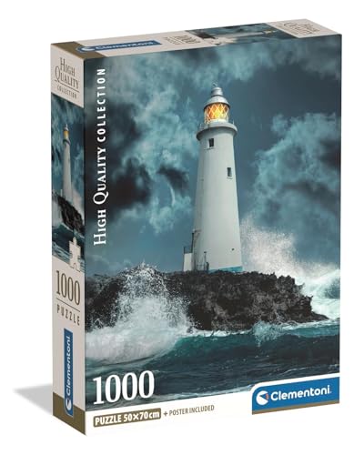 Clementoni Puzzle Collection - Evening in Tokyo 1000 Stücke, Compact Box - Puzzle für Erwachsene 14-99 Jahre, Geschenk für Mann und Frau, Made in Italy, 39991 von Clementoni