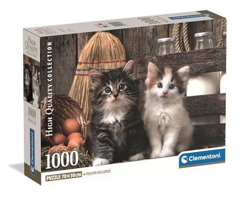 Clementoni Puzzle Collection - Evening in Tokyo 1000 Stücke, Compact Box - Puzzle für Erwachsene 14-99 Jahre, Geschenk für Mann und Frau, Made in Italy, 39943 von Clementoni
