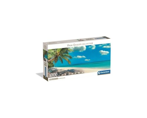 Clementoni - Puzzle 1000 Teile für Erwachsene und Jungen, Kollektion, Thema Schaukel am Meer, mit Poster, Kompaktbox, Geschenkidee für Damen und Herren, Made in Italy, 98 x 33 cm, 39941 Clementoni - Puzzle 1000 Teile für Erwachsene und Jungen, Kollektion, Thema Schaukel am Meer, mit Poster, Kompaktbox, Geschenkidee für Damen und Herren, Made in Italy, 98 x 33 cm, 39941 von Clementoni