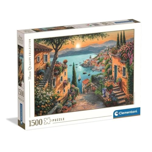 Clementoni - Puzzle für Erwachsene, 1500 Teile, HQC Steps to The Harbor, hergestellt in Italien, 31726 Clementoni - Puzzle für Erwachsene, 1500 Teile, HQC Steps to The Harbor, hergestellt in Italien, 31726 von Clementoni