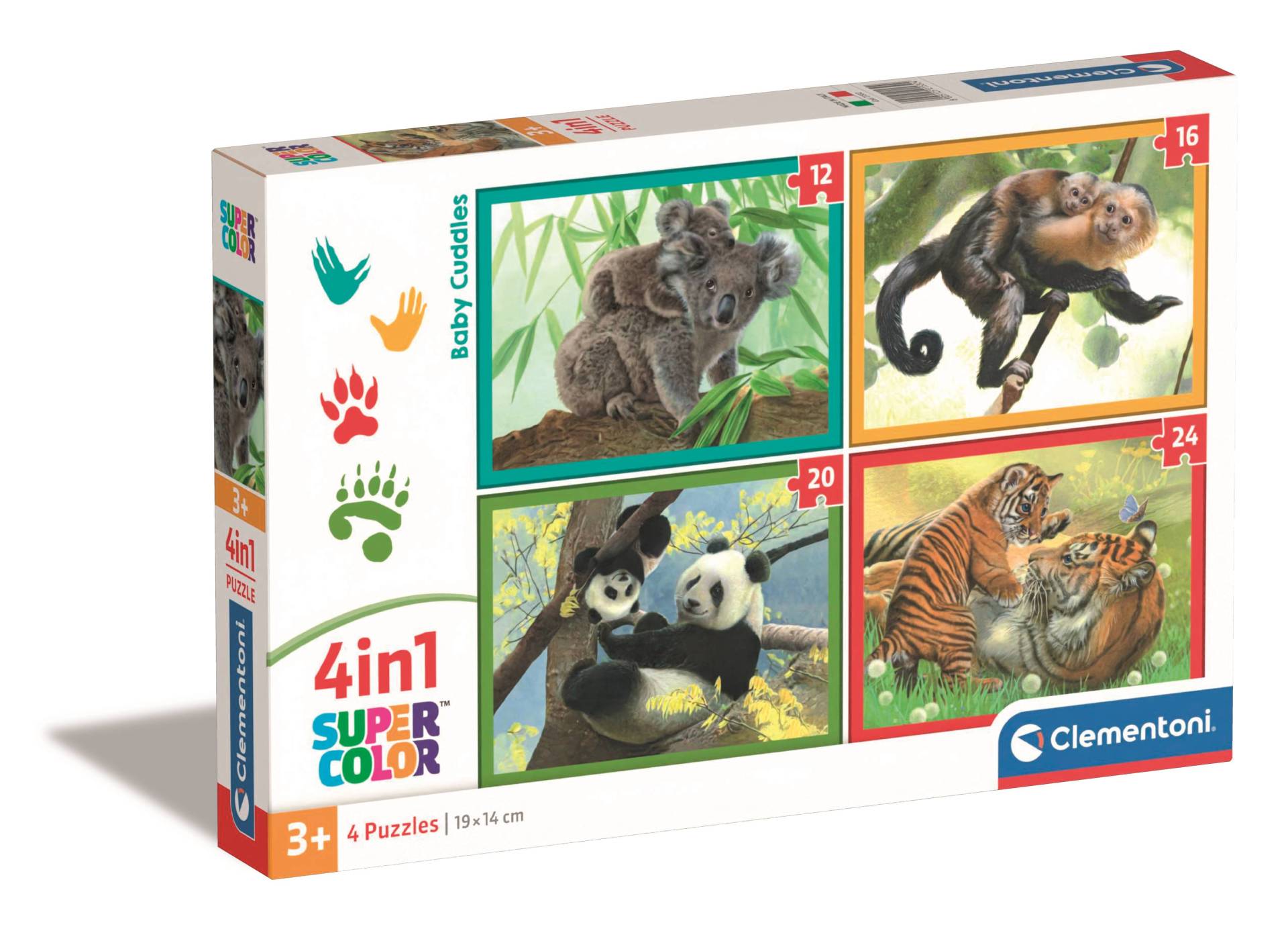 Clementoni Puzzle 4 En 1 - Mutter und Baby Tiere 20 Teile Puzzle Clementoni-21532 Clementoni Puzzle 4 En 1 - Mutter und Baby Tiere 20 Teile Puzzle Clementoni-21532 von Clementoni