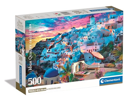 Clementoni 500 EL. Compact Greece View [Puzzle] von Clementoni
