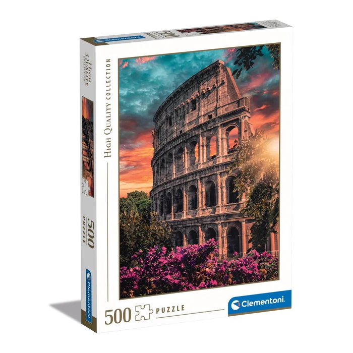 Clementoni Puzzle 500 Teile – High Quality Collection - Flavianisches Amphiteate... - von Clementoni