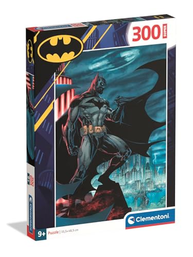 Clementoni Puzzle Batman 300 Stücke für Kindern 9-12 Jahre, Cartoon, Geschenk für Kinder, Puzzle für Kinder, Made in Italy, 21737 Clementoni Puzzle Batman 300 Stücke für Kindern 9-12 Jahre, Cartoon, Geschenk für Kinder, Puzzle für Kinder, Made in Italy, 21737 von Clementoni