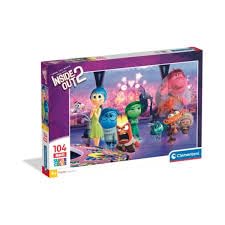 Clementoni - Puzzle für Kinder 104 Teile Supercolor Maxi, für Kinder 4 + Jahre, Abbildung mit Figuren aus dem Cartoon Disney Inside Out 2, Geschenkidee, Made in Italy, 62 x 42 cm, 25069 Clementoni - Puzzle für Kinder 104 Teile Supercolor Maxi, für Kinder 4 + Jahre, Abbildung mit Figuren aus dem Cartoon Disney Inside Out 2, Geschenkidee, Made in Italy, 62 x 42 cm, 25069 von Clementoni