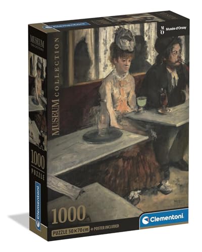 Clementoni Puzzle Museum - Evening in Tokyo 1000 Stücke, Compact Box - Puzzle für Erwachsene 14-99 Jahre, Geschenk für Mann und Frau, Made in Italy, 39974 von Clementoni