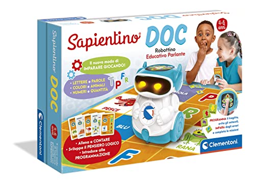 Clementoni Sapientino Doc Robot Coding und Programmierung, Lernroboter (auf Italienisch) für Kinder von 5 Jahren - 17698 Clementoni Sapientino Doc Robot Coding und Programmierung, Lernroboter (auf Italienisch) für Kinder von 5 Jahren - 17698 von Clementoni