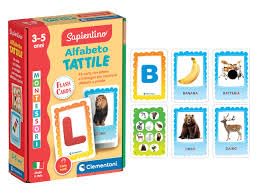 Clementoni Sapientino Montessori - Taktiles Alphabet, Lernspiel für Kinder von 3-5 Jahren mit Flashcards zum Lernen von Buchstaben und Wörtern, Made in Italy, italienische Sprache, 16838 Clementoni Sapientino Montessori - Taktiles Alphabet, Lernspiel für Kinder von 3-5 Jahren mit Flashcards zum Lernen von Buchstaben und Wörtern, Made in Italy, italienische Sprache, 16838 von Clementoni