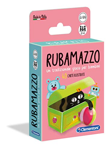 Clementoni - Rubamazzo, Spielkarten für Kinder, Mehrfarbig, 16175 Clementoni - Rubamazzo, Spielkarten für Kinder, Mehrfarbig, 16175 von Clementoni