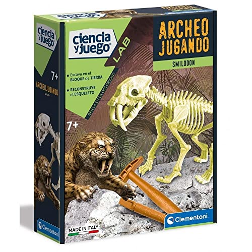 Clementoni Science and Play Archäologisches Spiel Smilodon von Clementoni