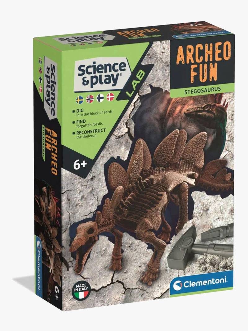 Clementoni Science &  Play Ausgrabungsset Stegosaurus von Clementoni