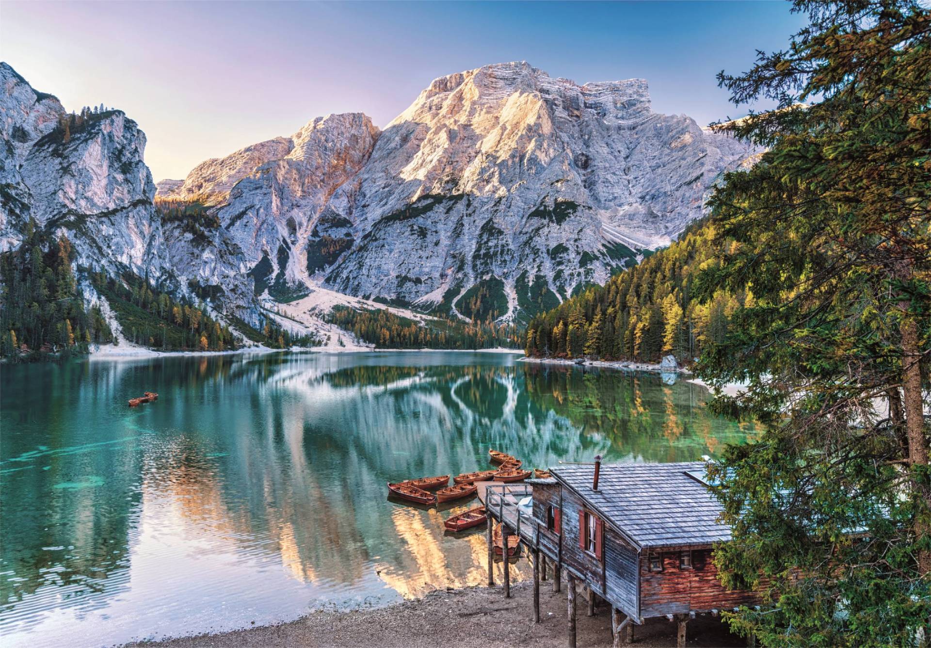 Clementoni Smaragdgrüner Pragser Wildsee 1000 Teile Puzzle Clementoni-39934 Clementoni Smaragdgrüner Pragser Wildsee 1000 Teile Puzzle Clementoni-39934 von Clementoni