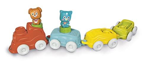 Clementoni Soft Clemmy Sensorischer Tier-Zug - Mit weichen Bausteinen & Tier-Figuren für Babys & Kleinkinder ab 6 Monaten - Sensorik Spielzeug 17424 Amazon Exclusive Clementoni Soft Clemmy Sensorischer Tier-Zug - Mit weichen Bausteinen & Tier-Figuren für Babys & Kleinkinder ab 6 Monaten - Sensorik Spielzeug 17424 Amazon Exclusive von Clementoni