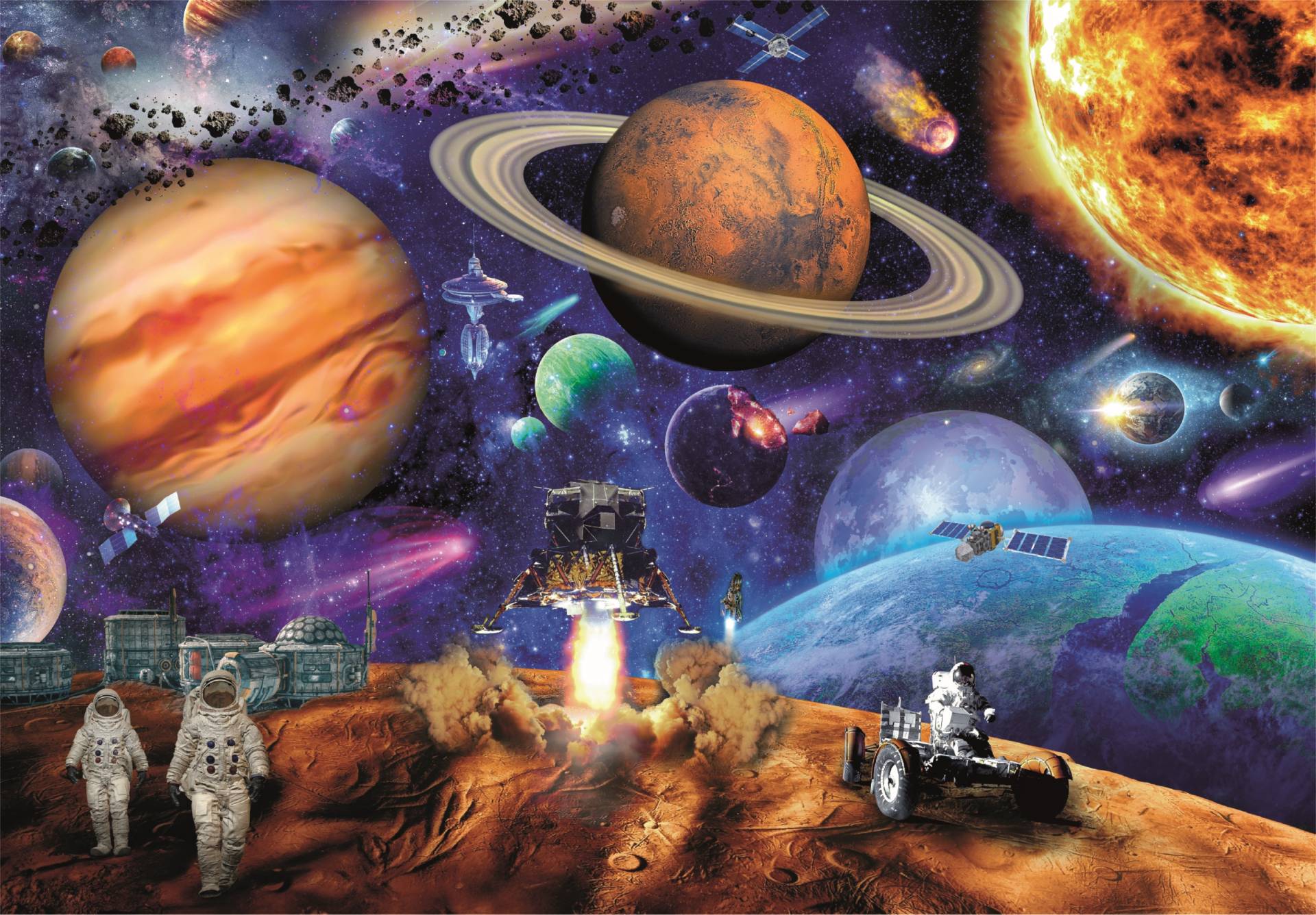 Clementoni Space Mission 300 Teile Puzzle Clementoni-21724 Clementoni Space Mission 300 Teile Puzzle Clementoni-21724 von Clementoni