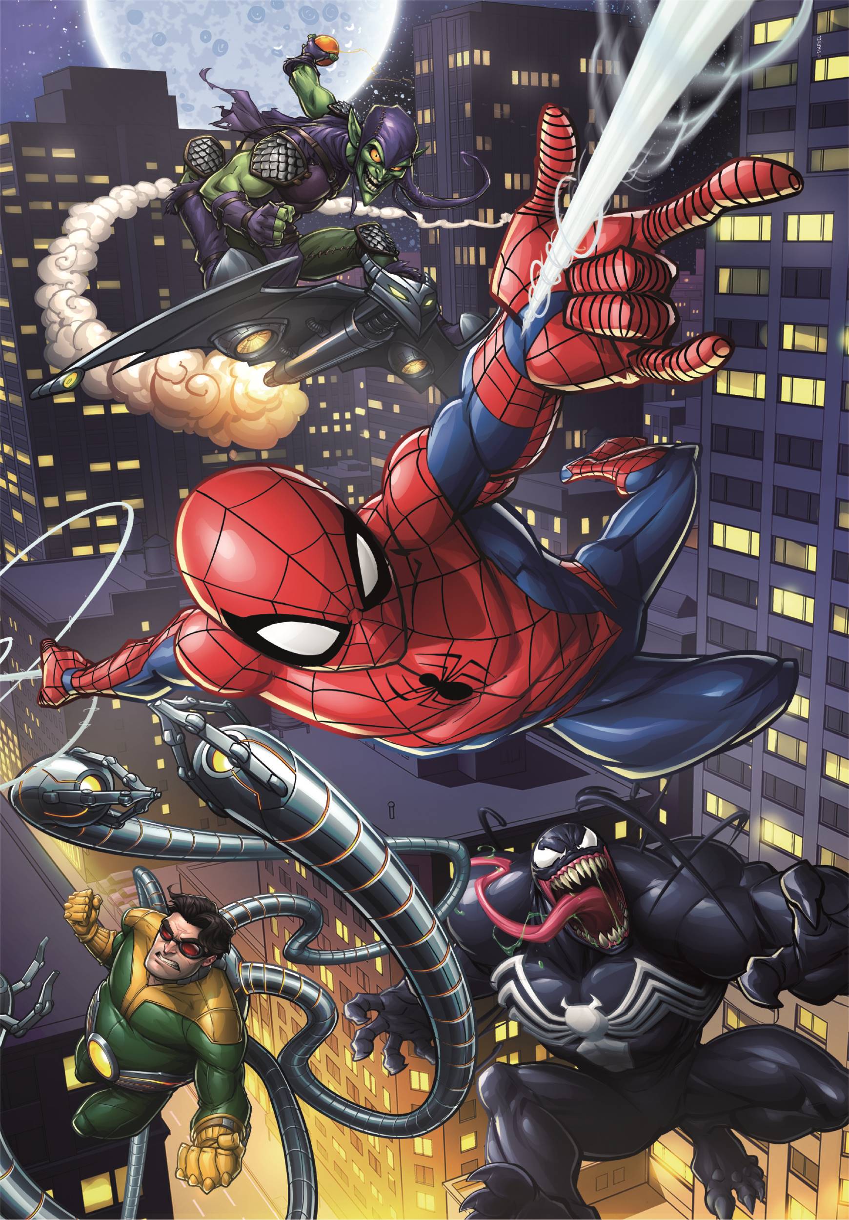 Clementoni Spider-Man 180 Teile Puzzle Clementoni-29782 von Clementoni