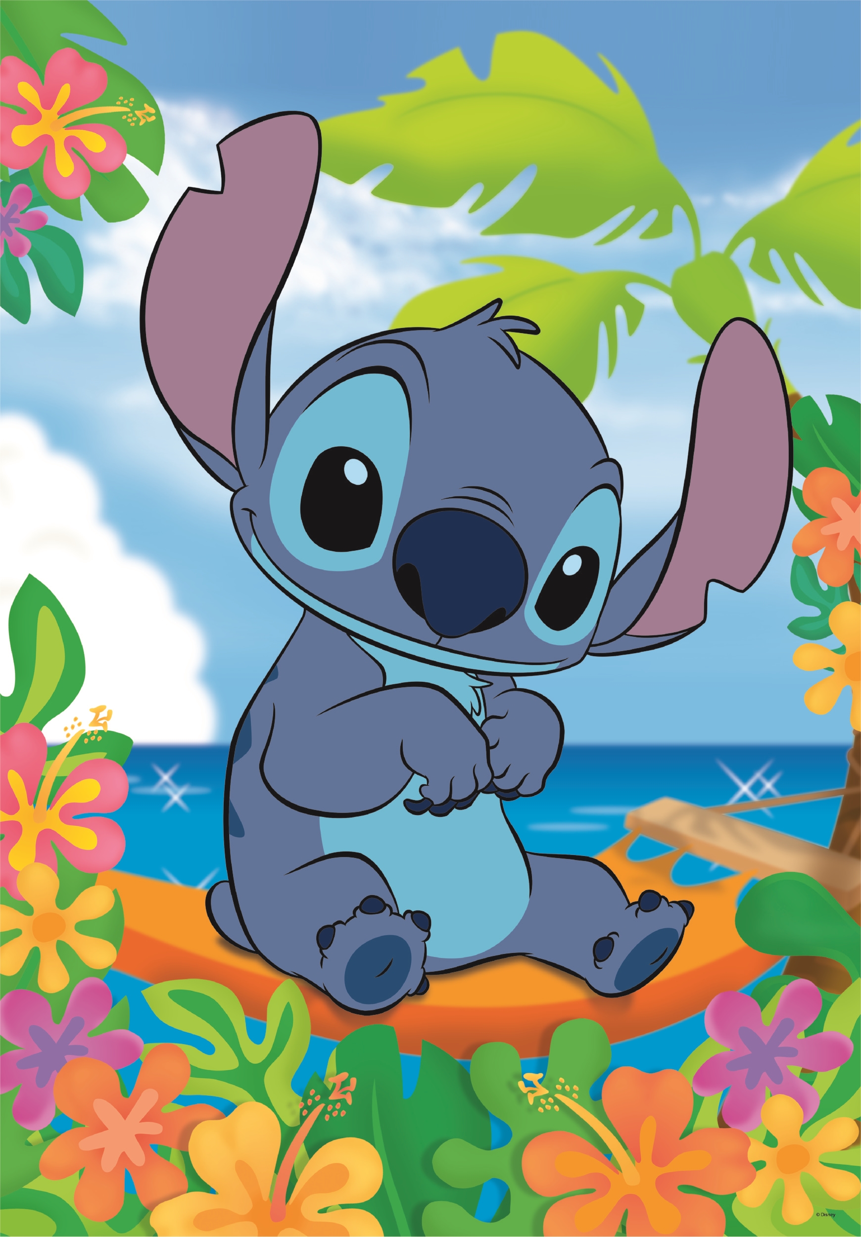 Clementoni Stitch 104 Teile Puzzle Clementoni-25755 von Clementoni