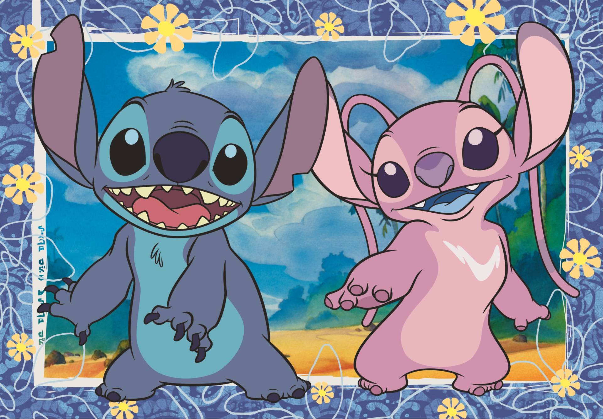 Clementoni Stitch 104 Teile Puzzle Clementoni-27573 von Clementoni