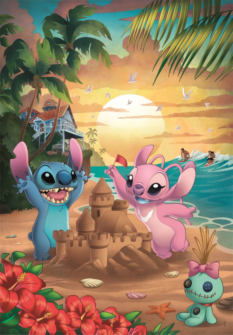 Clementoni Stitch 500 Teile Puzzle Clementoni-35547 von Clementoni