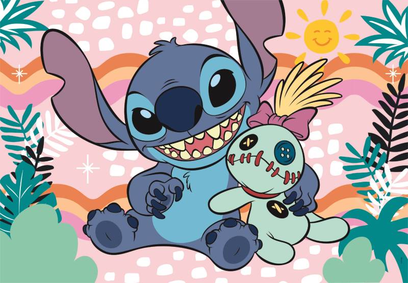 Clementoni Stitch 60 Teile Puzzle Clementoni-26331 von Clementoni