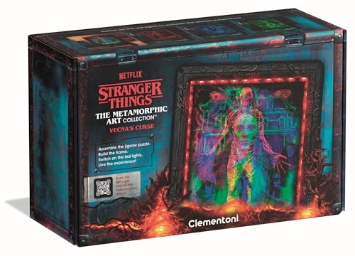 Stranger Things Metamorphic Art Collection „Vecna - Merch-Set für Fans & Sammler - Ideal als Deko & Geschenk - 35610 von Clementoni Stranger Things Metamorphic Art Collection „Vecna - Merch-Set für Fans & Sammler - Ideal als Deko & Geschenk - 35610 von Clementoni von Clementoni