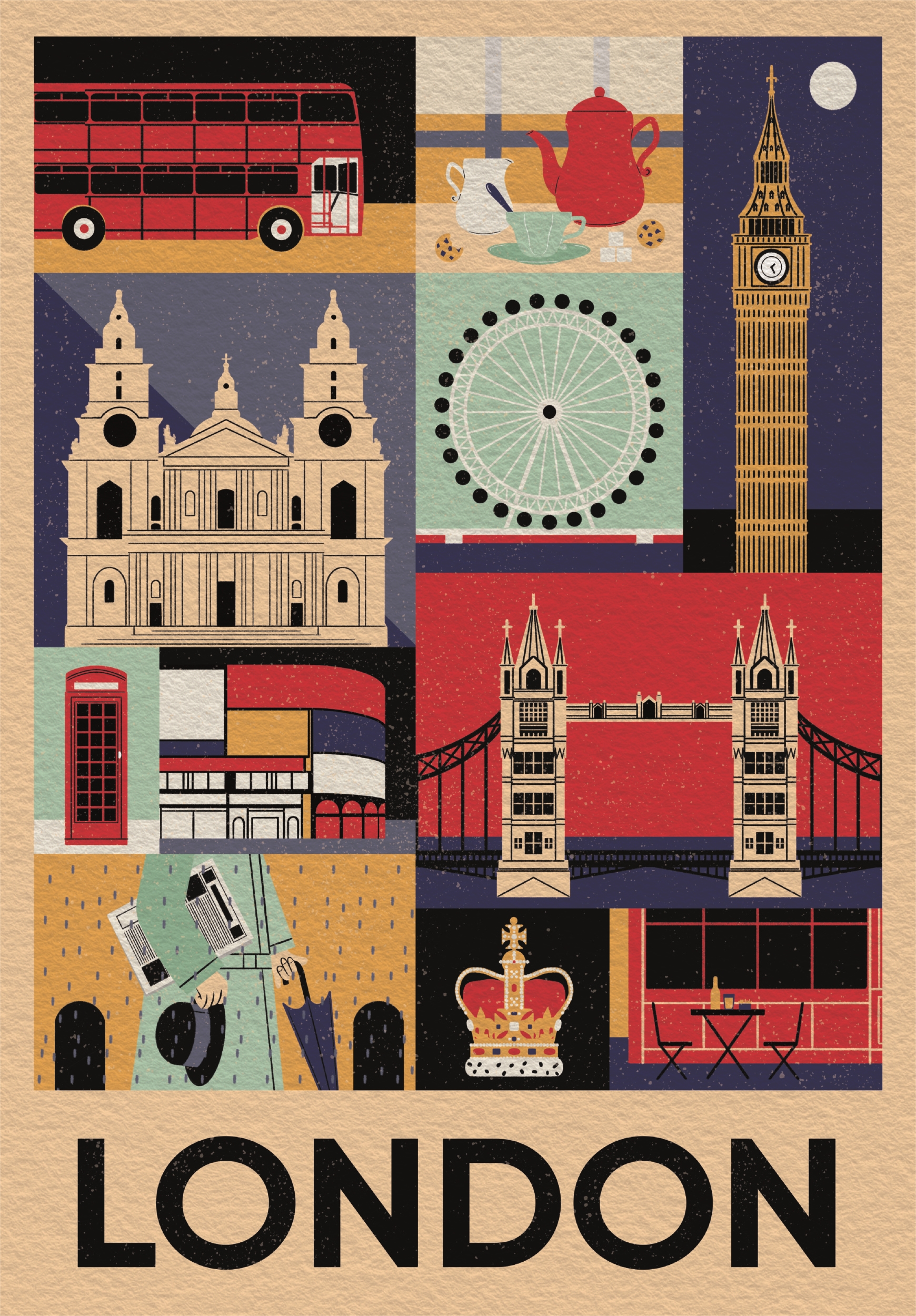 Clementoni Style in the City, London 1000 Teile Puzzle Clementoni-39844 Clementoni Style in the City, London 1000 Teile Puzzle Clementoni-39844 von Clementoni