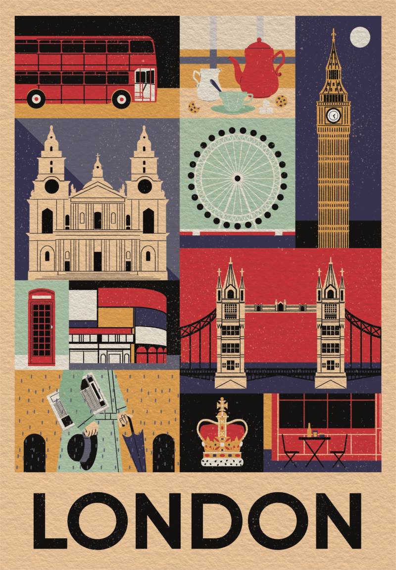 Clementoni Style in the City, London 1000 Teile Puzzle Clementoni-39844 von Clementoni
