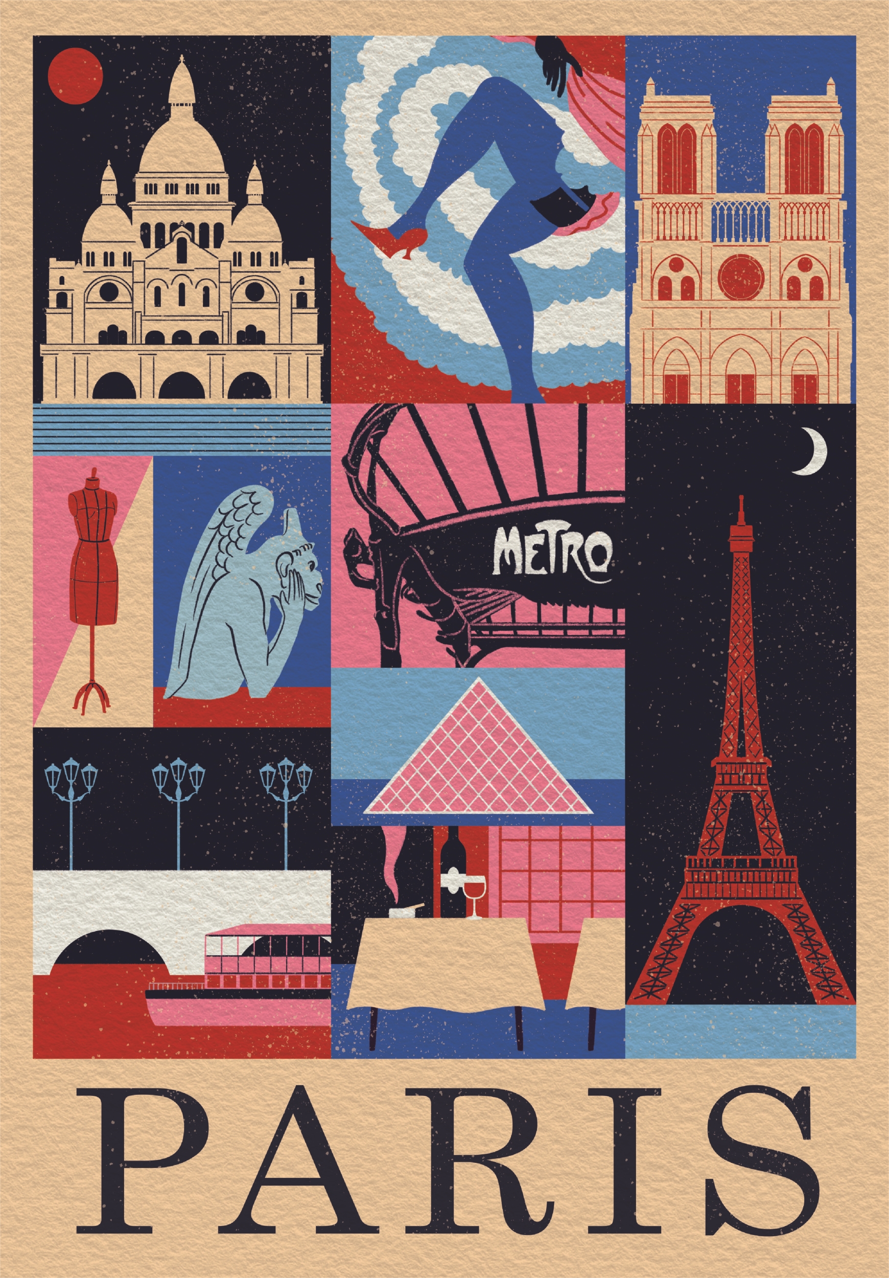 Clementoni Style in the City, Paris 1000 Teile Puzzle Clementoni-39843 Clementoni Style in the City, Paris 1000 Teile Puzzle Clementoni-39843 von Clementoni