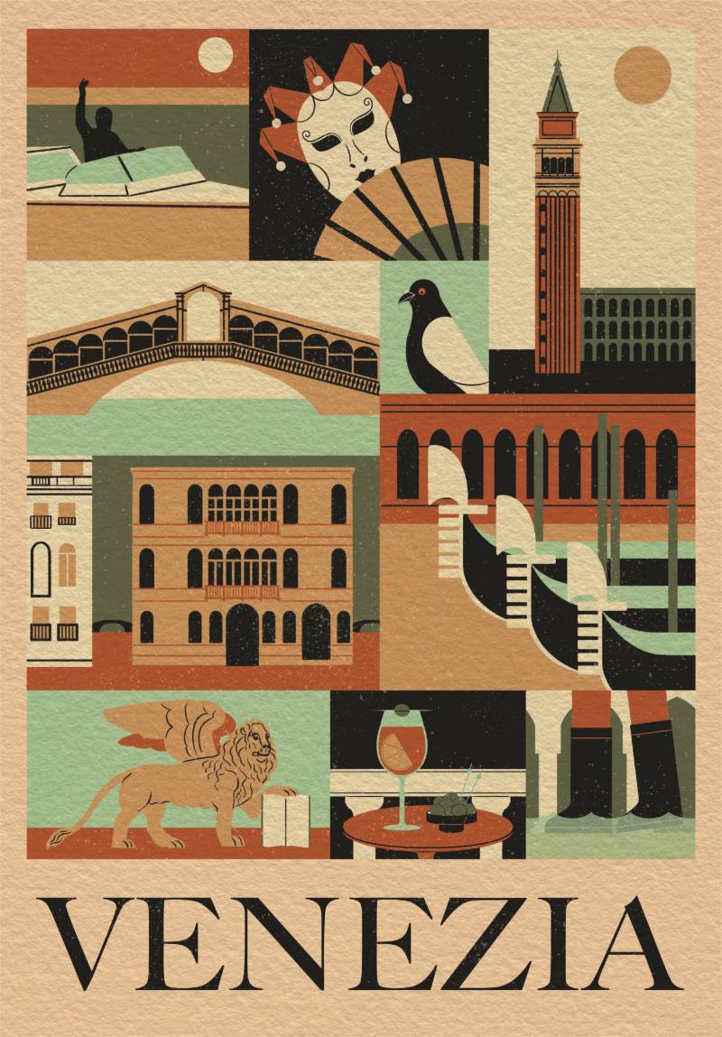 Clementoni Style in the City, Venezia 1000 Teile Puzzle Clementoni-39846 von Clementoni
