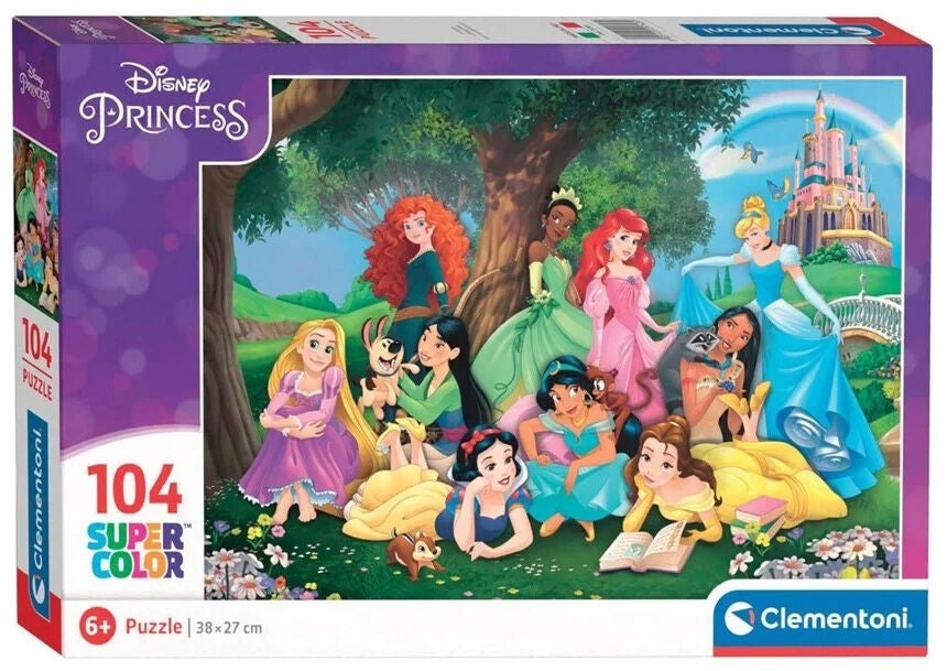 Clementoni Super Color Disney Princess Puzzle 104 Teile Clementoni Super Color Disney Princess Puzzle 104 Teile von Clementoni