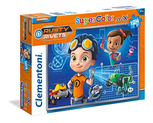 Clementoni Supercolor Puzzle Maxi Rusty Rivets und Ruby 104 Pezzi Clementoni Supercolor Puzzle Maxi Rusty Rivets und Ruby 104 Pezzi von Clementoni