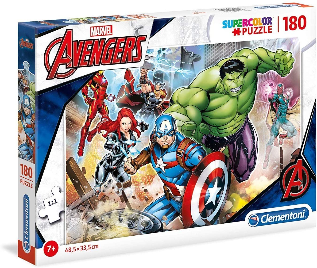 Clementoni The Avengers 180 Teile Puzzle Clementoni-29295 von Clementoni