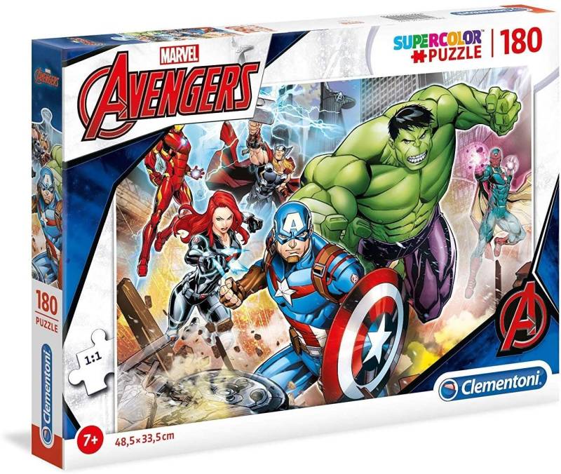 Clementoni The Avengers 180 Teile Puzzle Clementoni-29295 von Clementoni