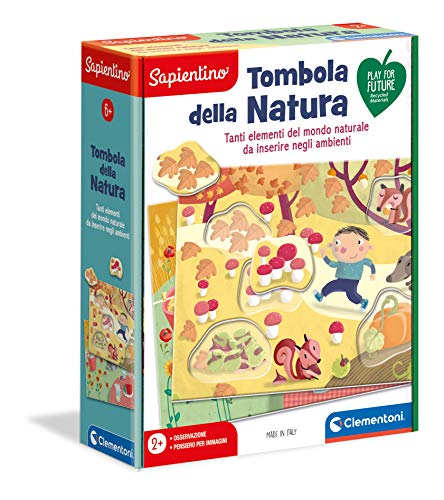 Clementoni - Tombola der Natur Lernspiel Sapientinstag, Mehrfarbig, 2 Jahre Clementoni - Tombola der Natur Lernspiel Sapientinstag, Mehrfarbig, 2 Jahre von Clementoni