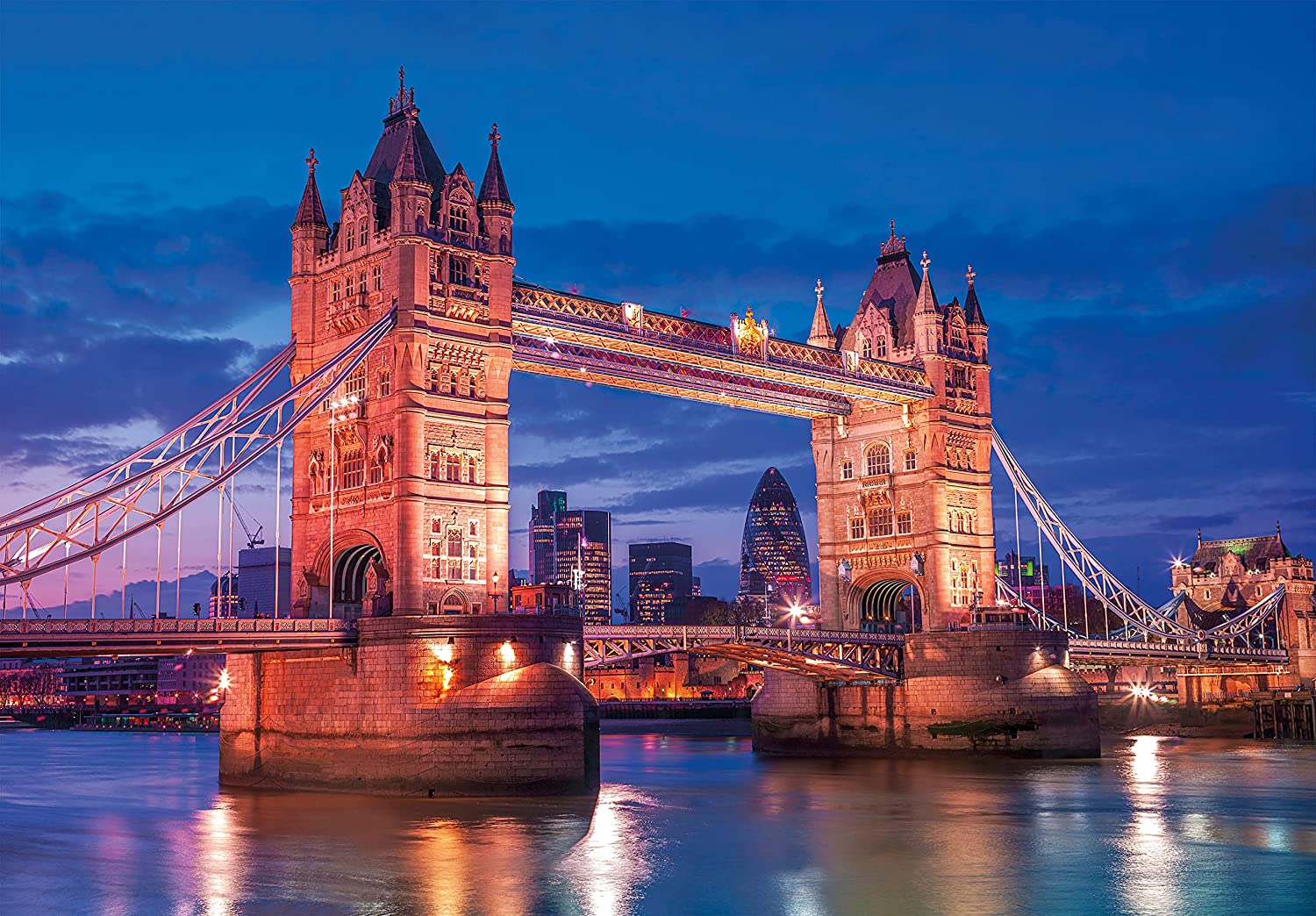 Clementoni Tower Bridge at Night 1000 Teile Puzzle Clementoni-39772 Clementoni Tower Bridge at Night 1000 Teile Puzzle Clementoni-39772 von Clementoni
