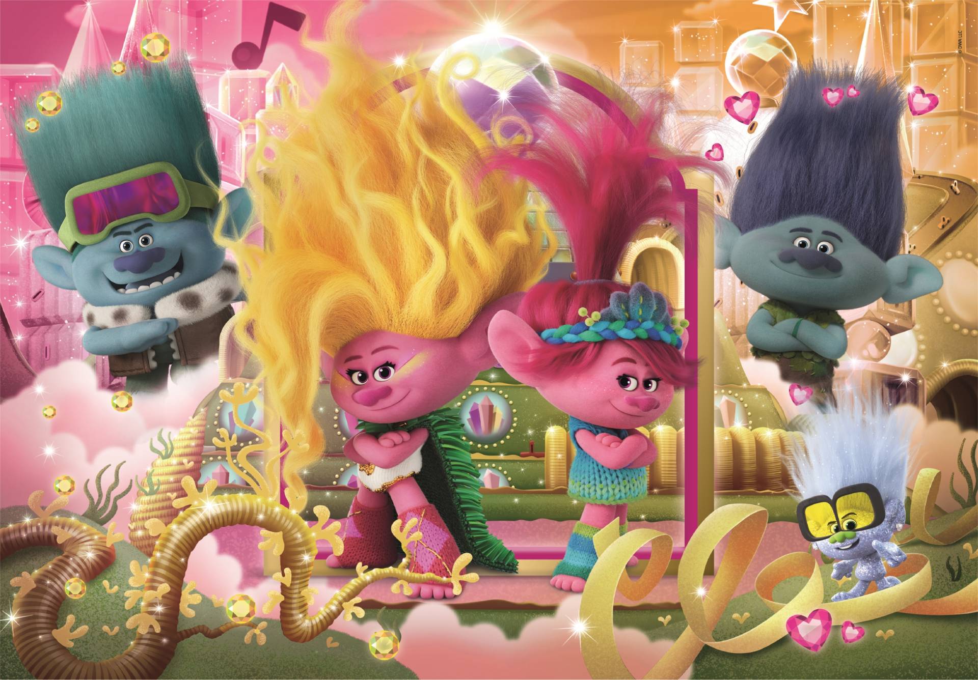 Clementoni Trolls 3 104 Teile Puzzle Clementoni-27268 von Clementoni