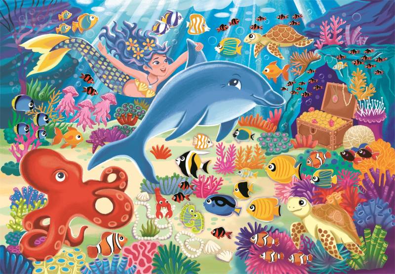 Clementoni Unterwasserspaß 30 Teile Puzzle Clementoni-20837 von Clementoni