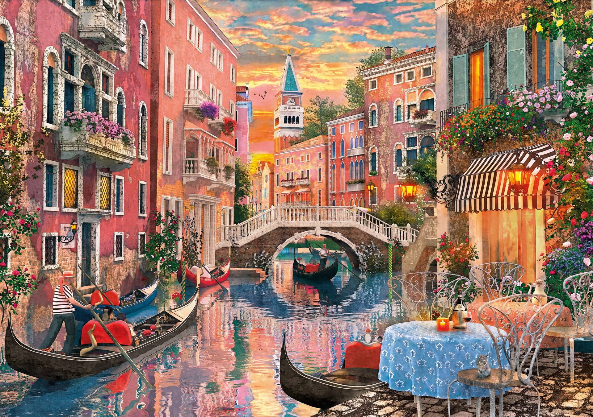 Clementoni Venedig bei Sonnenuntergang 6000 Teile Puzzle Clementoni-36524 von Clementoni