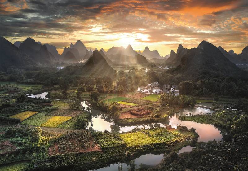 Clementoni View of China 2000 Teile Puzzle Clementoni-32564 von Clementoni
