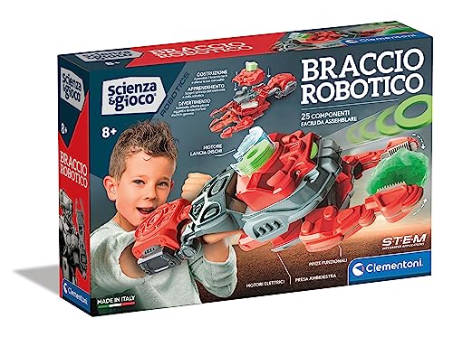 Clementoni - Wissenschaft Robotics Mechanischer Roboter, Armreifung für Kinder, Robotik, Wissenschaftliches Spiel 8 Jahre - Made in Italy, Farbe Italienisch, 19360 Clementoni - Wissenschaft Robotics Mechanischer Roboter, Armreifung für Kinder, Robotik, Wissenschaftliches Spiel 8 Jahre - Made in Italy, Farbe Italienisch, 19360 von Clementoni