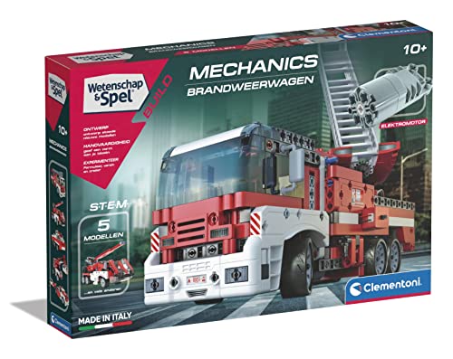 Clementoni Wissenschaft & Spiel Build, Feuerwehrwagen, 8-12 Jahre - 56067 von Clementoni