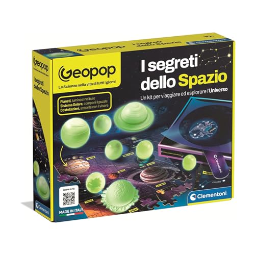 Clementoni Wissenschaft und Spiel Lab Geopop - Geheimnisse des Weltraums, wissenschaftliches Spiel für Kinder ab 10 Jahren, um Planeten, Sternbilder und Sonnensystem zu entdecken, Made in Italy Clementoni Wissenschaft und Spiel Lab Geopop - Geheimnisse des Weltraums, wissenschaftliches Spiel für Kinder ab 10 Jahren, um Planeten, Sternbilder und Sonnensystem zu entdecken, Made in Italy von Clementoni