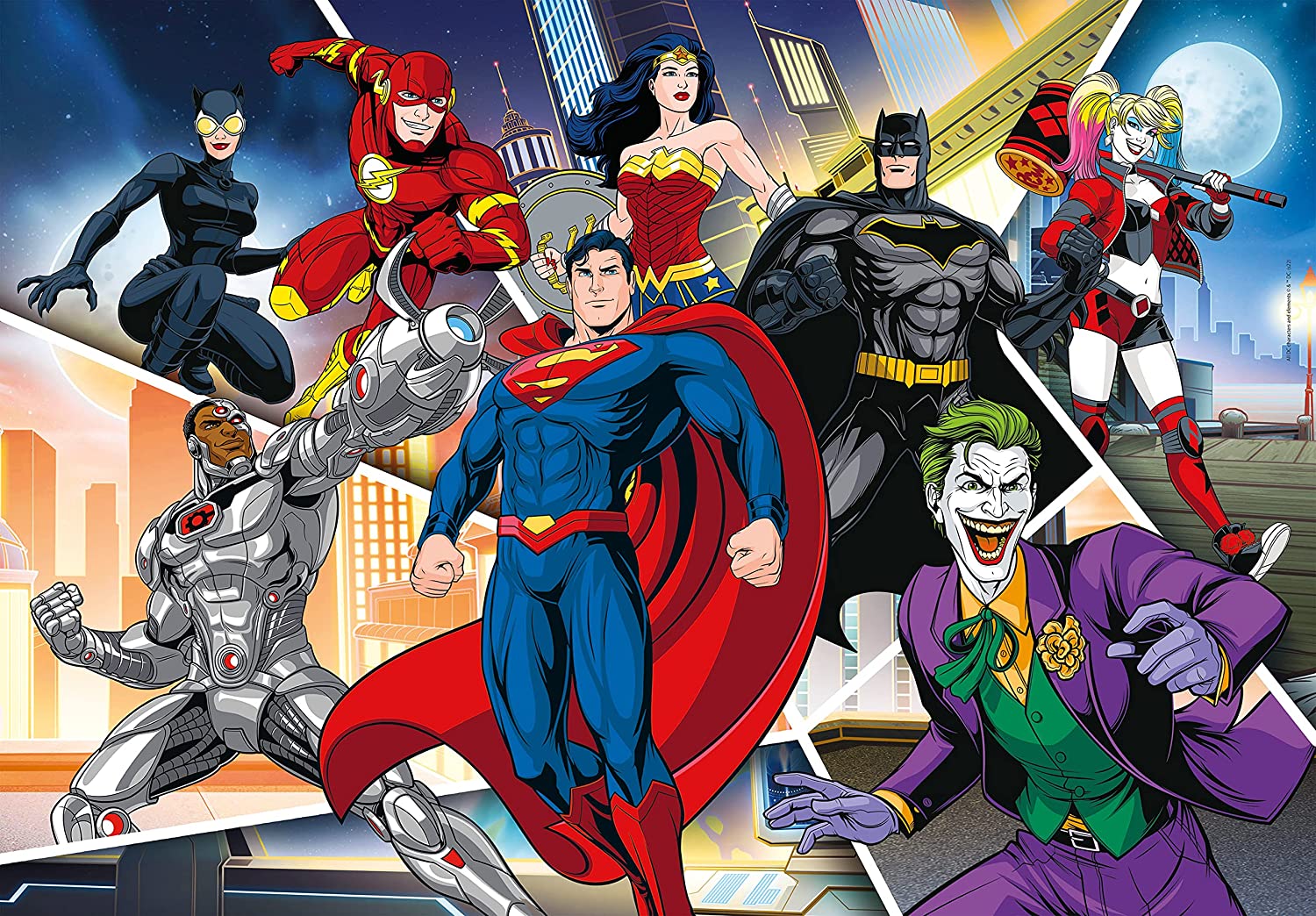 Clementoni XXL Teile - DC Comics 104 Teile Puzzle Clementoni-25722 Clementoni XXL Teile - DC Comics 104 Teile Puzzle Clementoni-25722 von Clementoni