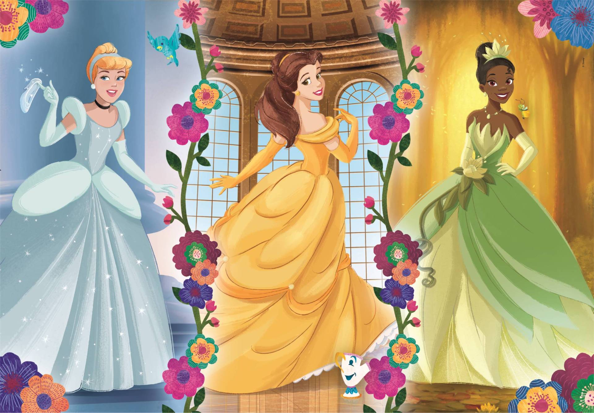 Clementoni XXL Teile - Disney Prinzessin 104 Teile Puzzle Clementoni-25772 von Clementoni